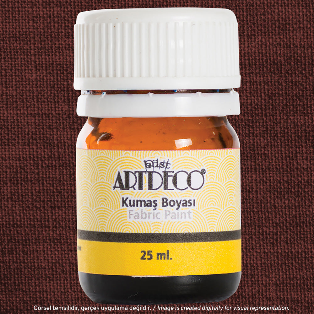 Artdeco Kumaş Boyası 25ml Kahverengi 115