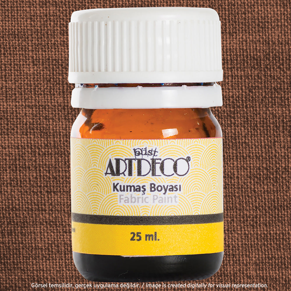 Artdeco Kumaş Boyası 25ml Açık Kahverengi 116