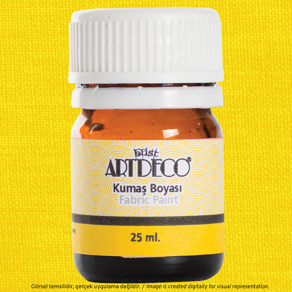 Artdeco Kumaş Boyası 25ml Papatya Sarısı 52