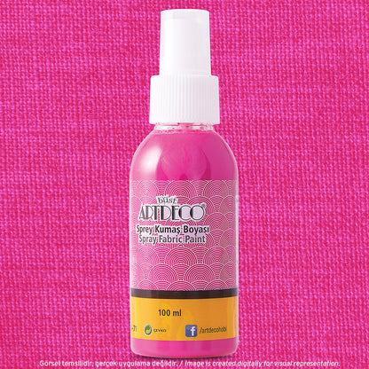 Artdeco Sprey Kumaş Boyası 100ml Pembe 1204