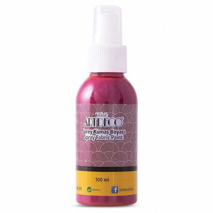 Artdeco Sprey Kumaş Boyası 100ml Bordo 1206