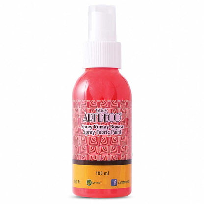 Artdeco Sprey Kumaş Boyası 100ml Skarlet 1207