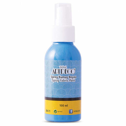 Artdeco Sprey Kumaş Boyası 100ml Açık Mavi 1209