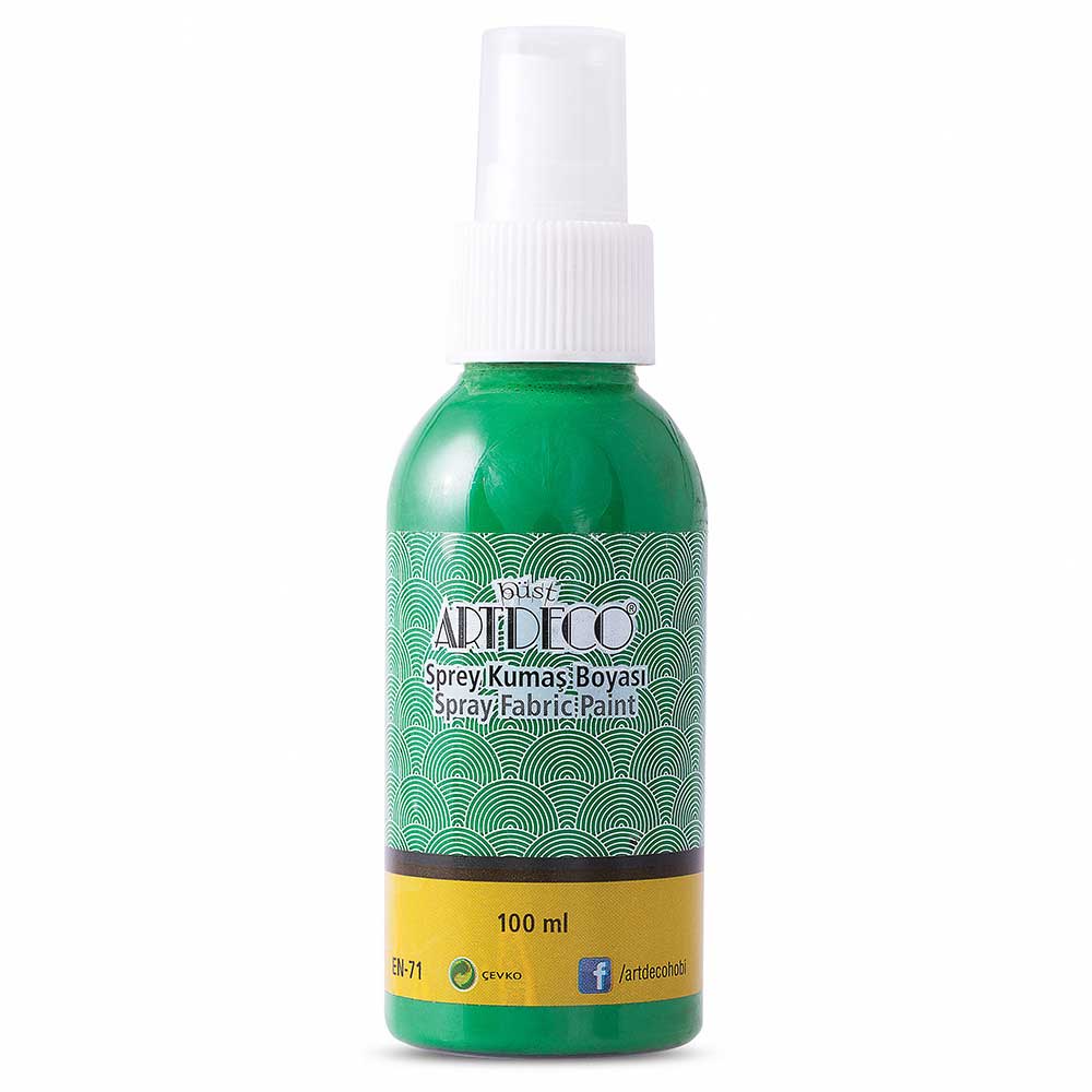 Artdeco Sprey Kumaş Boyası 100ml Yeşil 1213