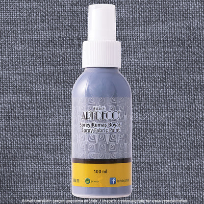 Artdeco Sprey Kumaş Boyası 100ml Gri 1217