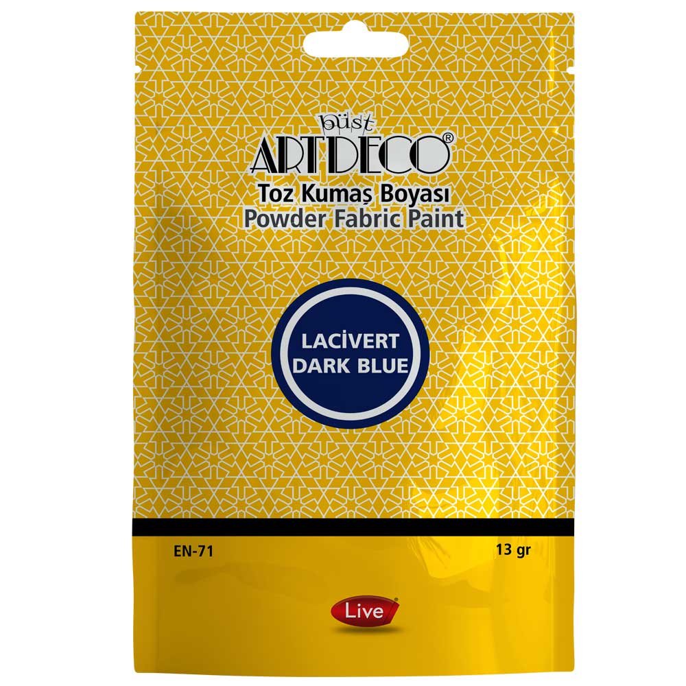 Artdeco Toz Kumaş Boyası 13gr Lacivert 1110