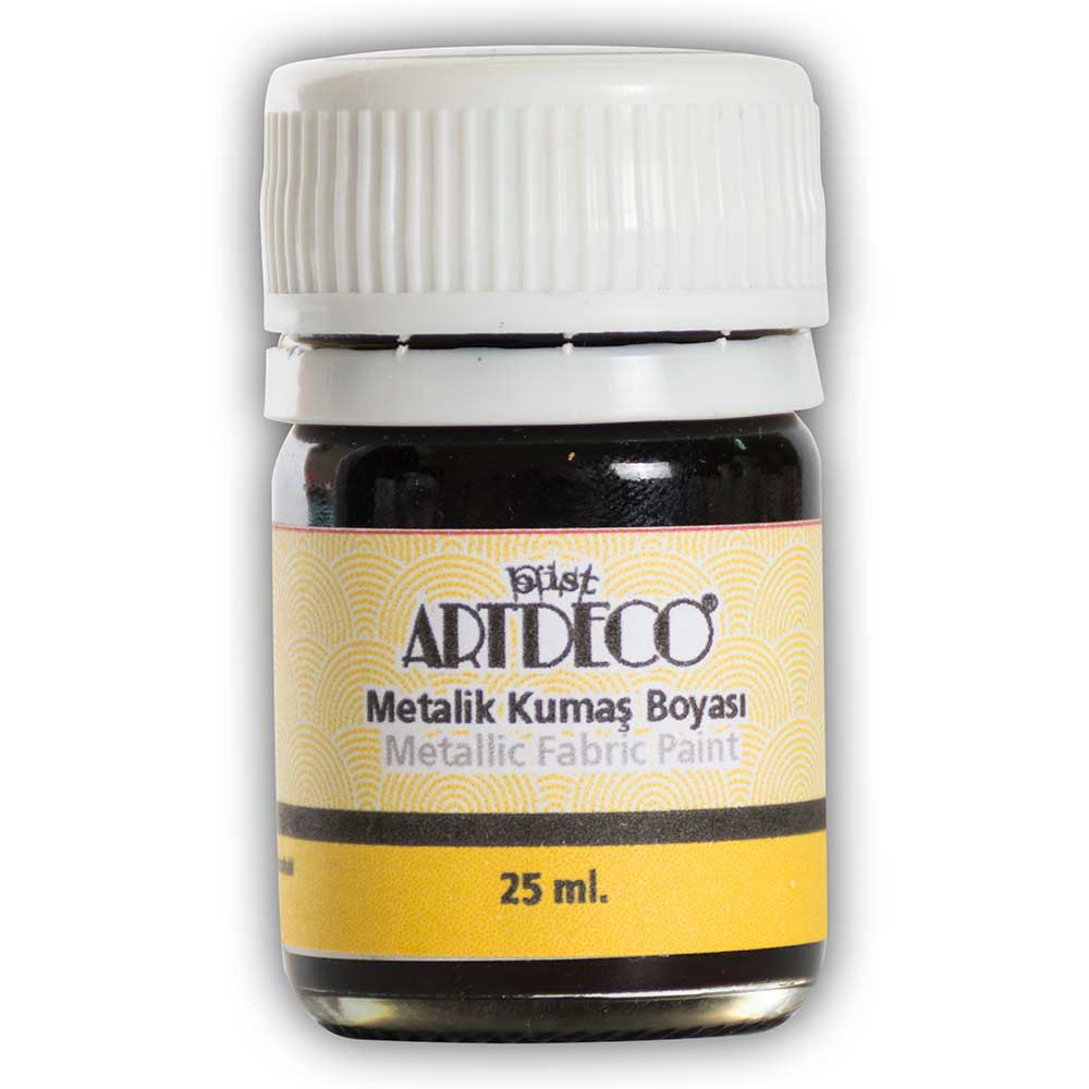 Artdeco Metalik Kumaş Boyası 25ml Beyaz 220