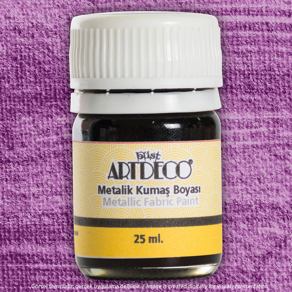 Artdeco Metalik Kumaş Boyası 25ml Ametist 231