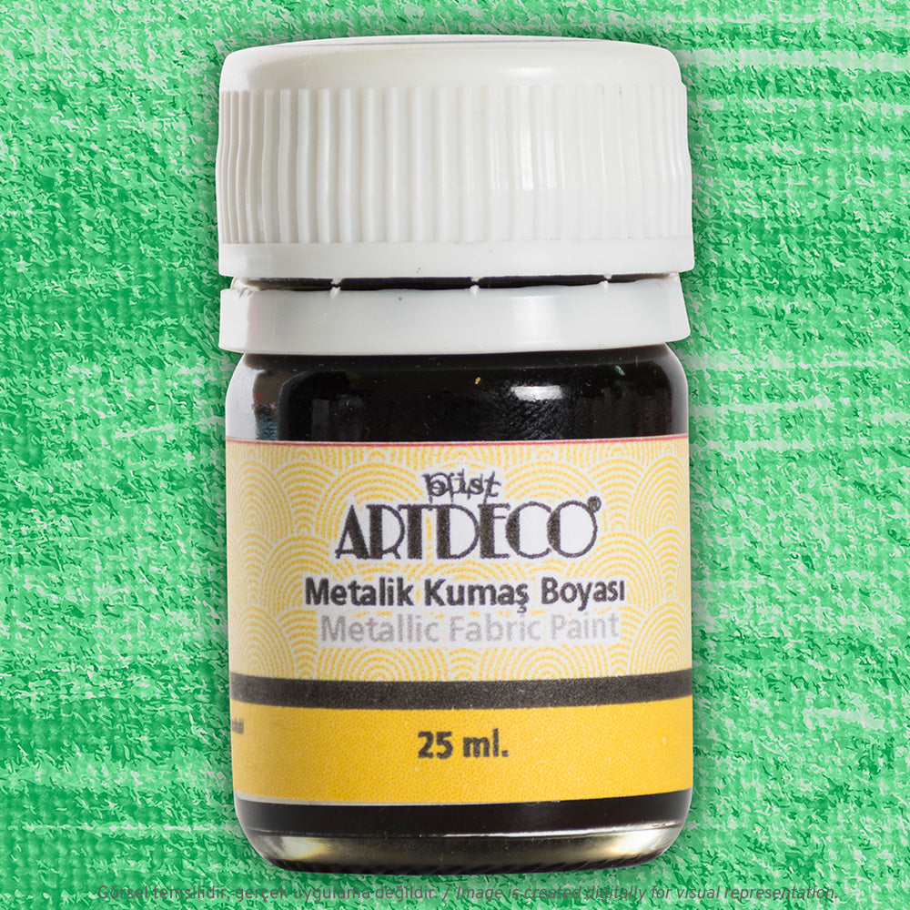 Artdeco Metalik Kumaş Boyası 25ml Bahar Yeşili 239