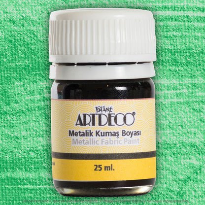 Artdeco Metalik Kumaş Boyası 25ml Bahar Yeşili 239