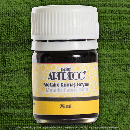 Artdeco Metalik Kumaş Boyası 25ml Koyu Yeşil 241