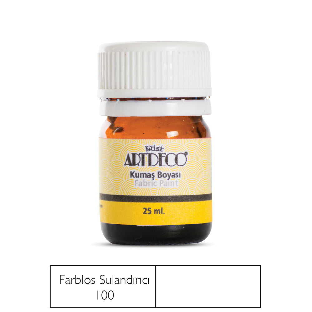 Artdeco Metalik Kumaş Boyası 25ml İnceltici (Farblos) 250