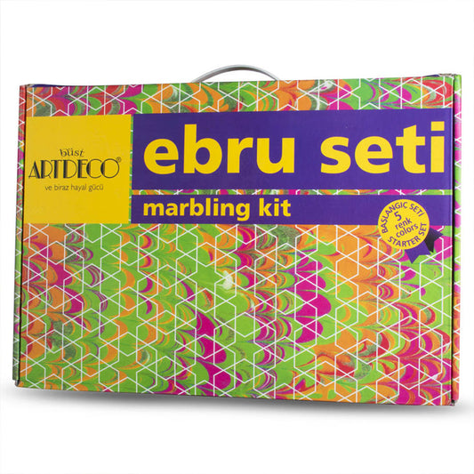 Artdeco Ebru Başlangıç Seti 5 renk