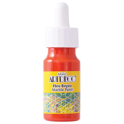 Artdeco Ebru Boyası 30ml Turuncu 03