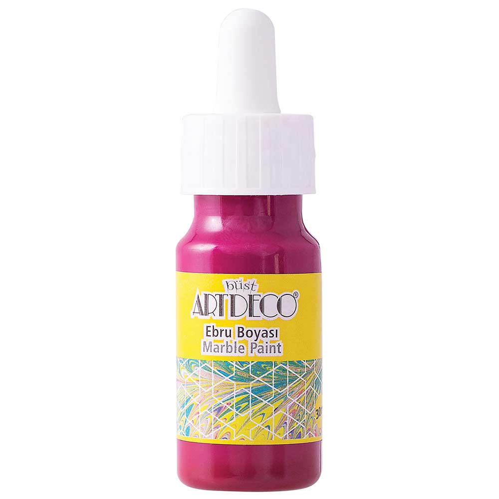 Artdeco Ebru Boyası 30ml Pembe 04
