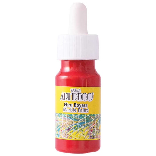 Artdeco Ebru Boyası 30ml Kırmızı 05
