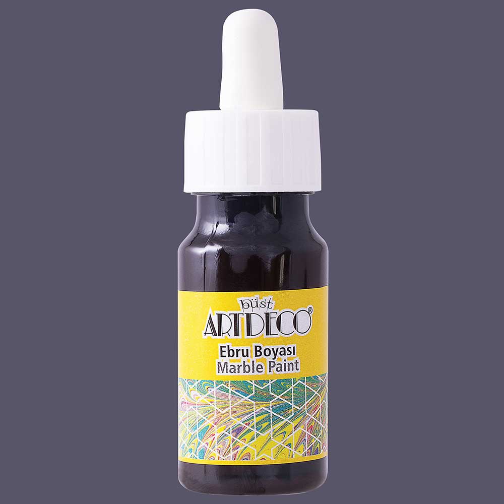 Artdeco Ebru Boyası 30ml Kahverengi 15