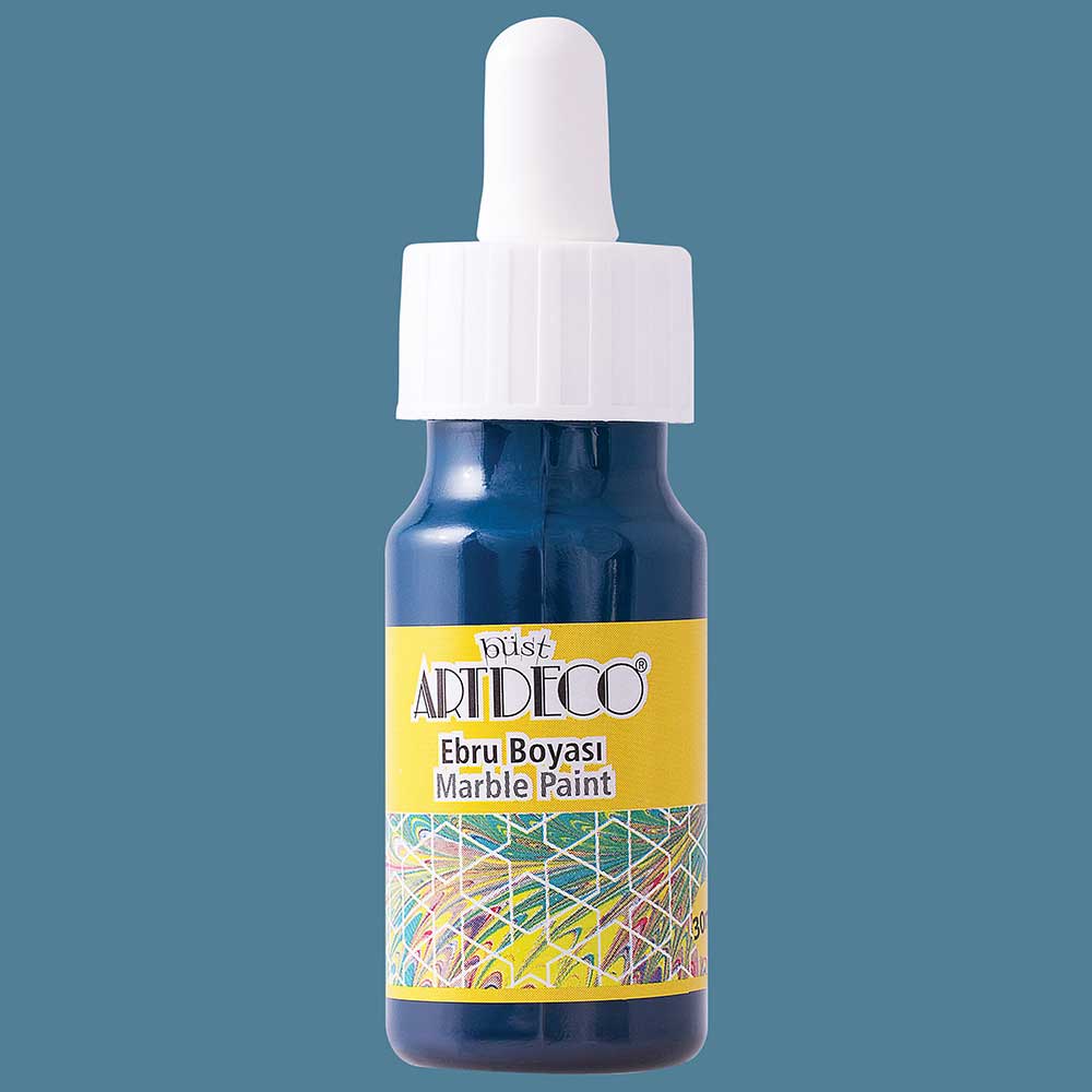 Artdeco Ebru Boyası 30ml Turkuaz 30