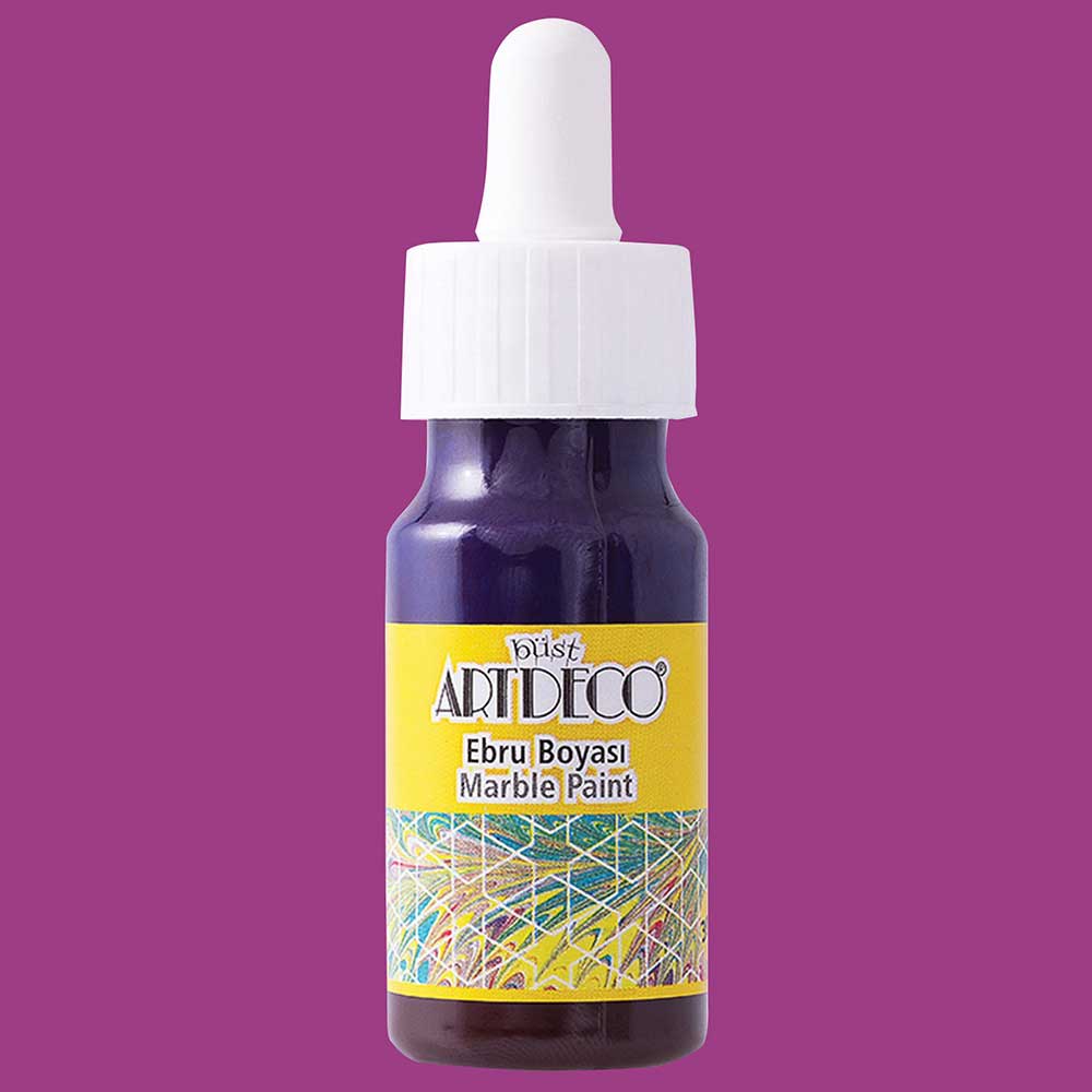 Artdeco Ebru Boyası 30ml Mürdüm 48
