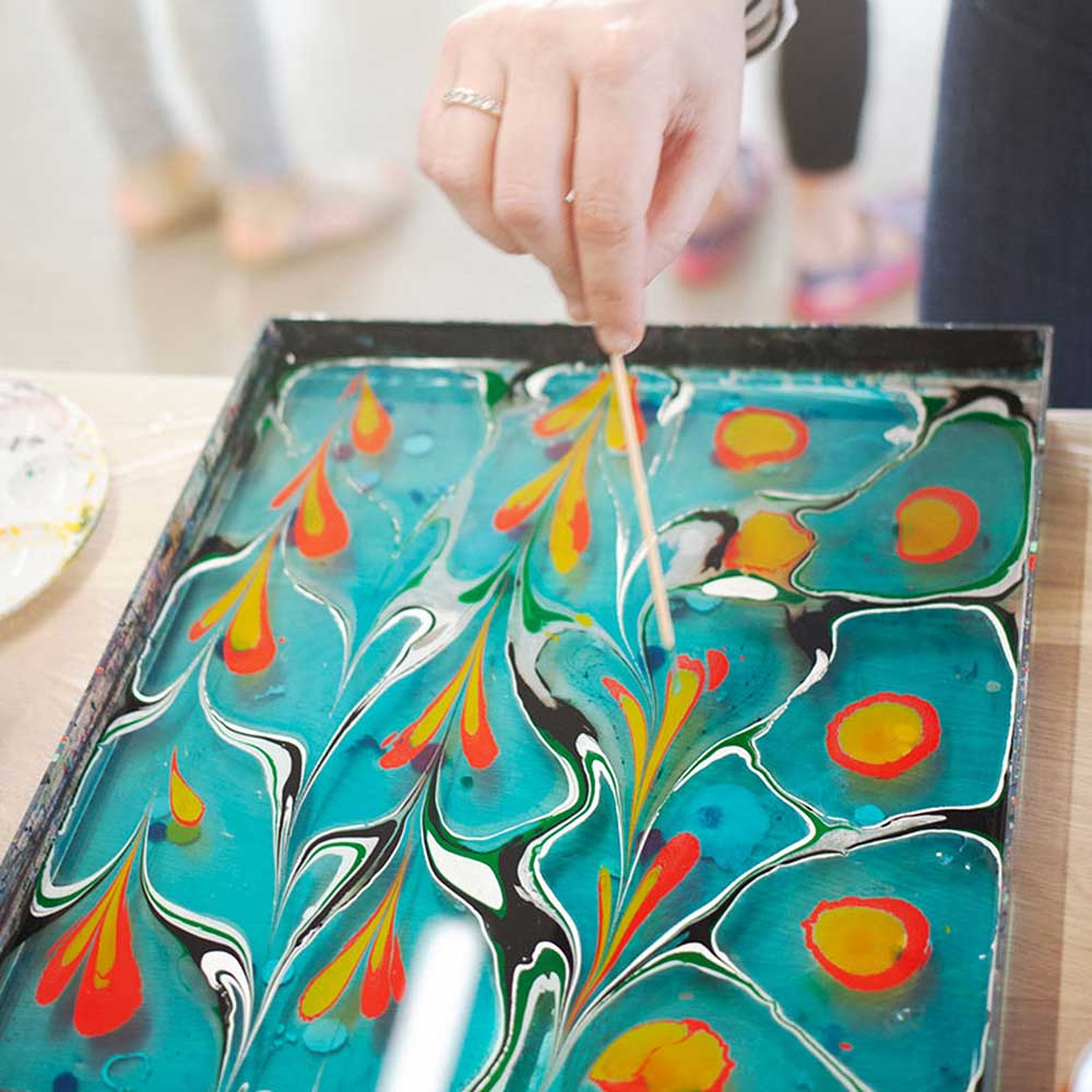 Artdeco Ebru Boyası 30ml Mürdüm 48