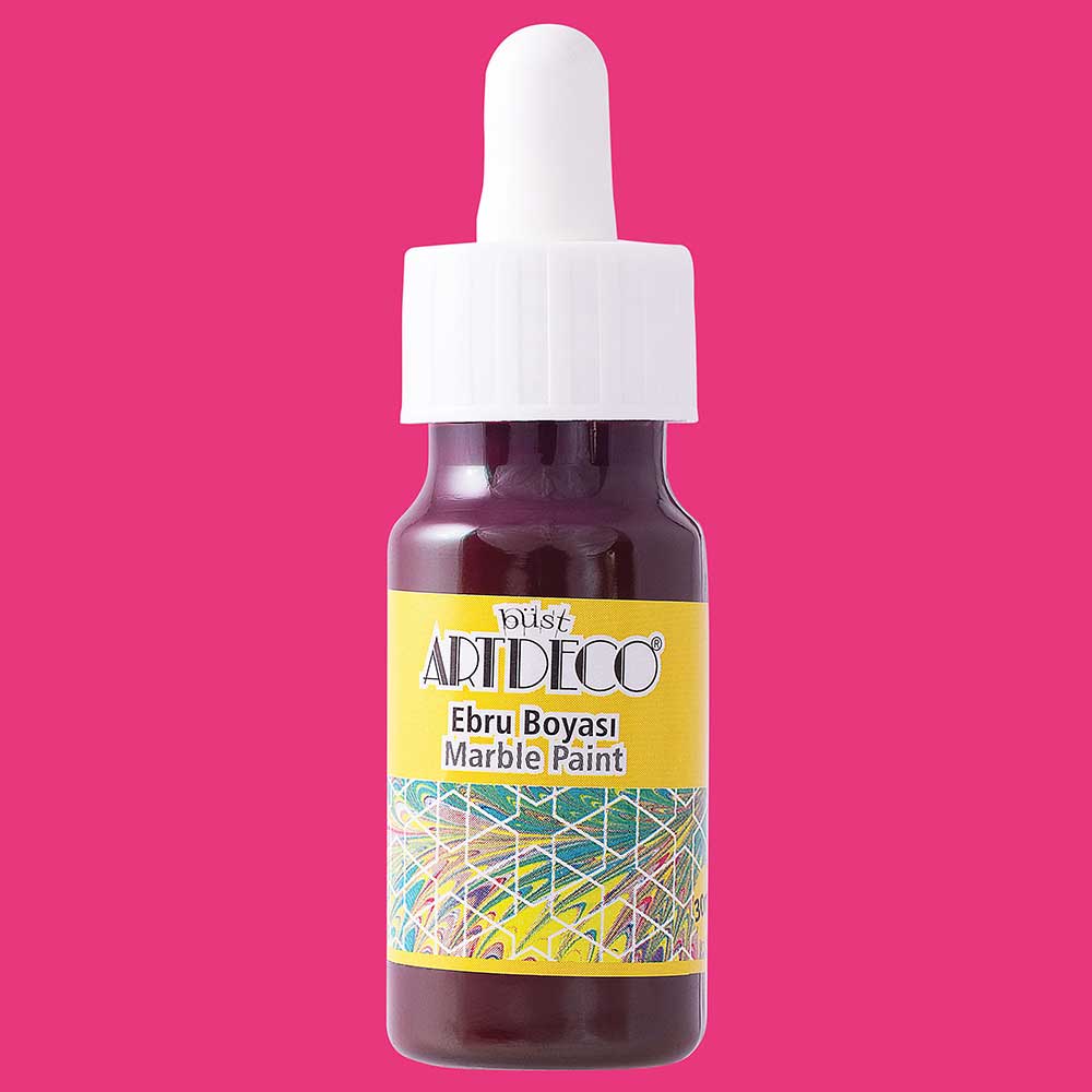 Artdeco Ebru Boyası 30ml Fuşya 53