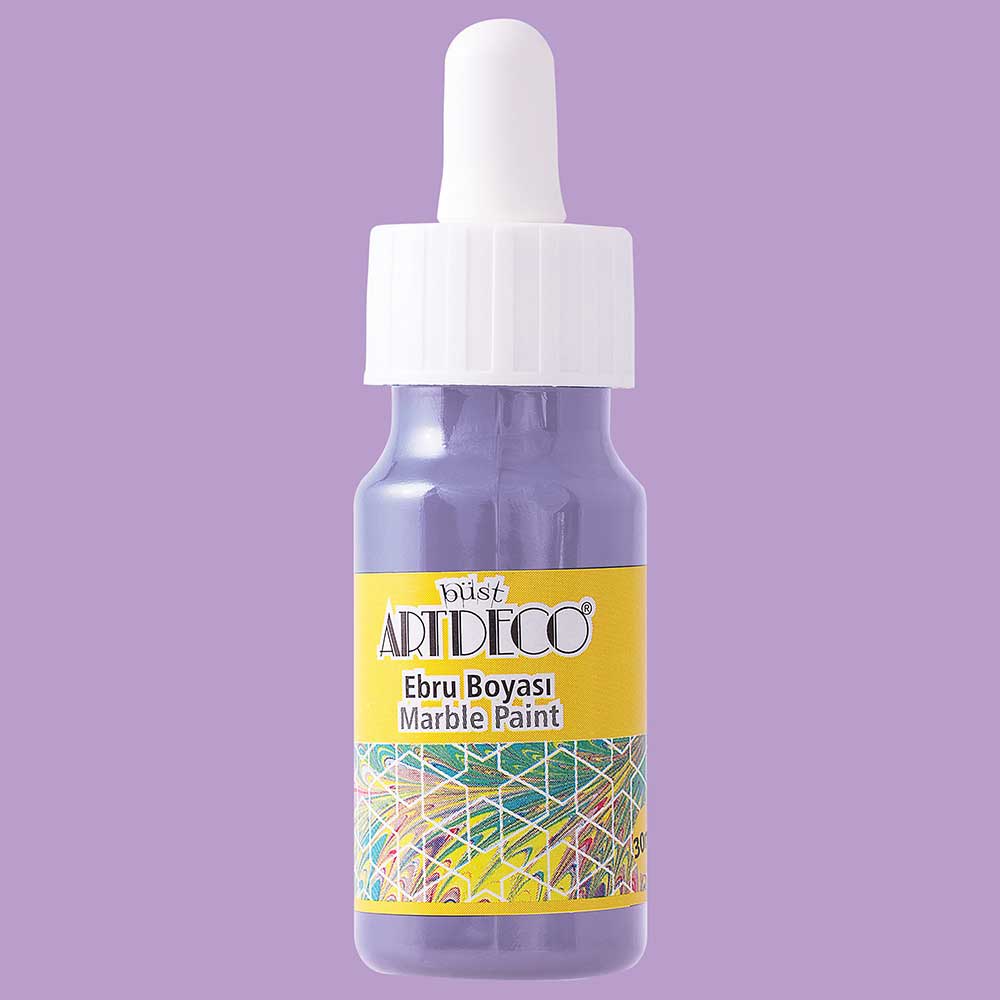 Artdeco Ebru Boyası 30ml Lila 60