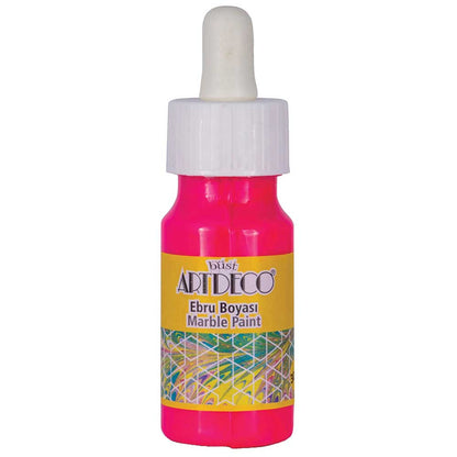 Artdeco Ebru Boyası 30ml Neon Pembe 93
