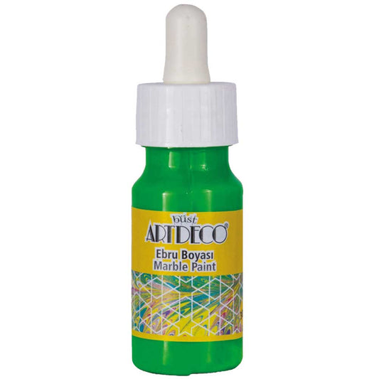 Artdeco Ebru Boyası 30ml Neon Yeşil 95