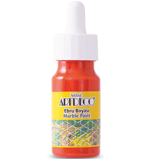 Artdeco Ebru Boyası 30ml Turuncu 03