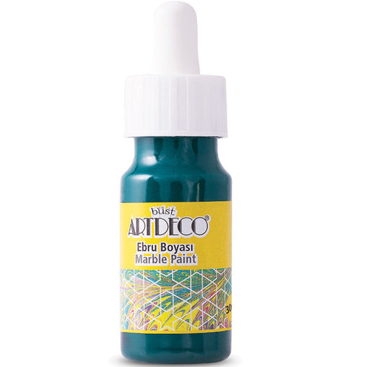 Artdeco Ebru Boyası 30ml Yeşil 13