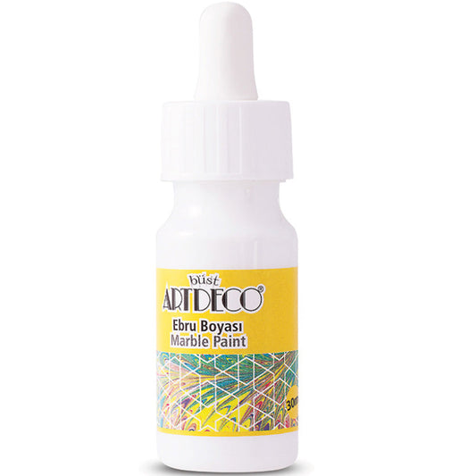 Artdeco Ebru Boyası 30ml Beyaz 19