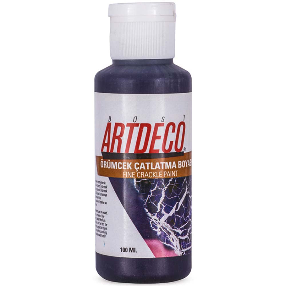 Artdeco Örümcek Çatlatma Boyası 100ml Mor 1008