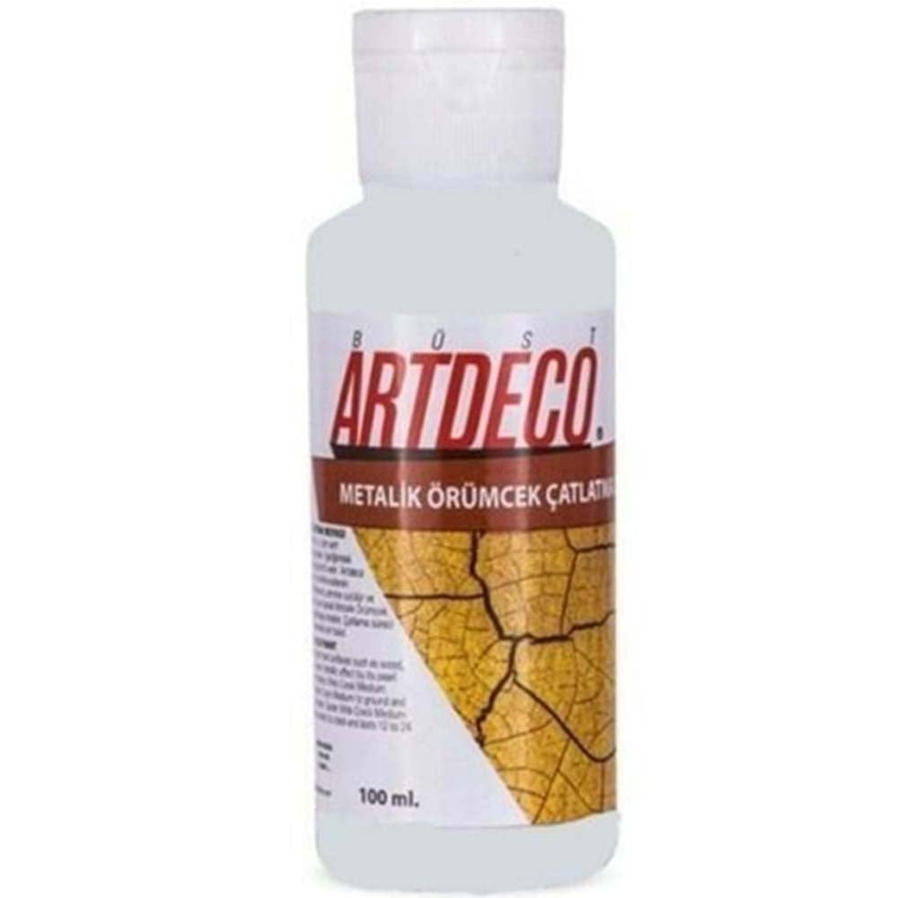 Artdeco Örümcek Çatlatma Boyası 100ml Metalik Sedef 1120