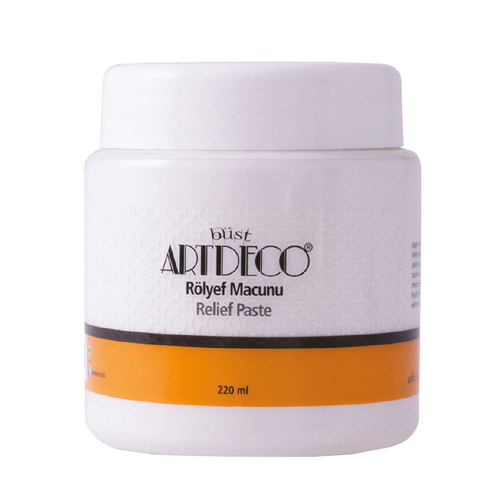 Artdeco Rölyef Macunu 220ml Beyaz 915