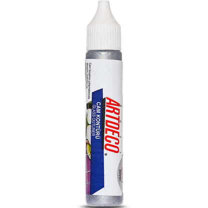 Artdeco Cam Kontürü 30ml Gümüş 22