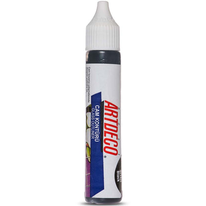 Artdeco Cam Kontürü 30ml Siyah 25
