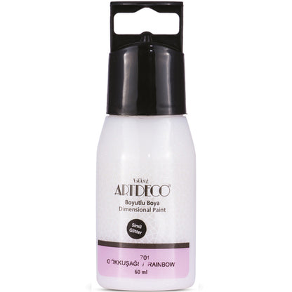 Artdeco Simli Boyutlu Boya 60ml Gökkuşağı 701