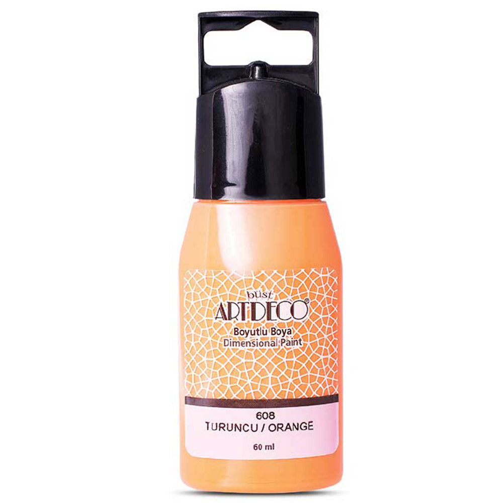 Artdeco Boyutlu Boya 60ml Turuncu 608
