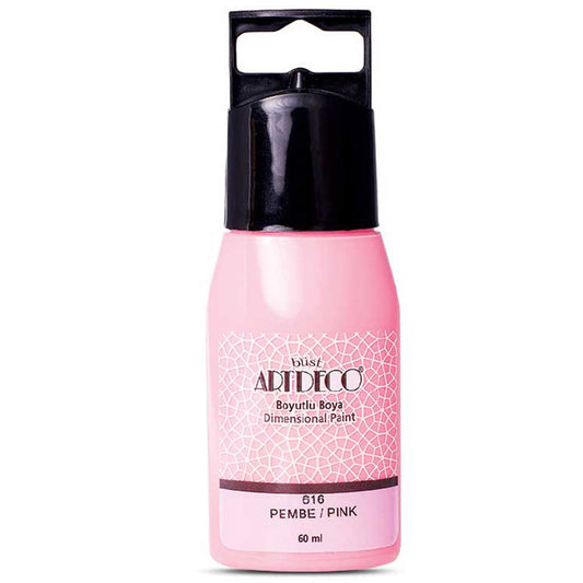 Artdeco Boyutlu Boya 60ml Pembe 616