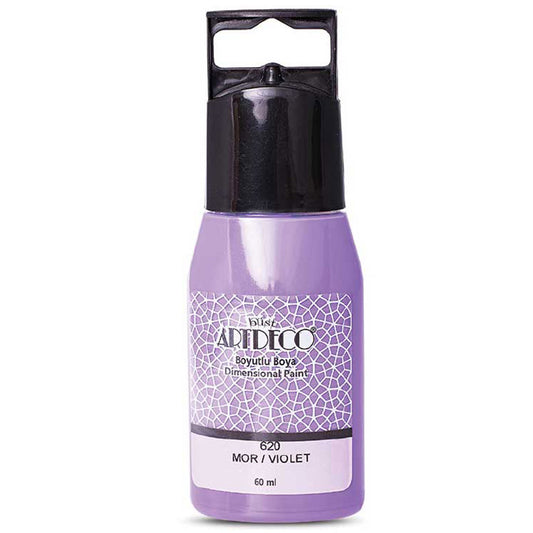 Artdeco Boyutlu Boya 60ml Mor 620
