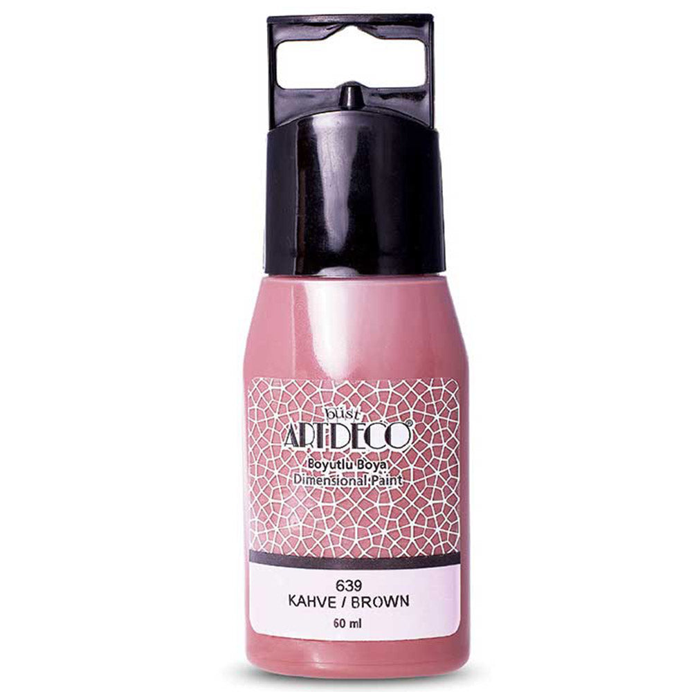 Artdeco Boyutlu Boya 60ml Kahve 639