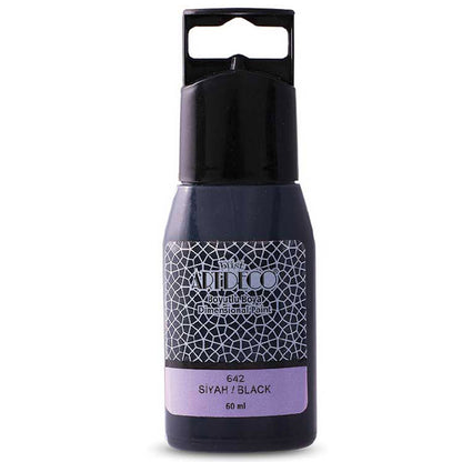Artdeco Boyutlu Boya 60ml Siyah 642