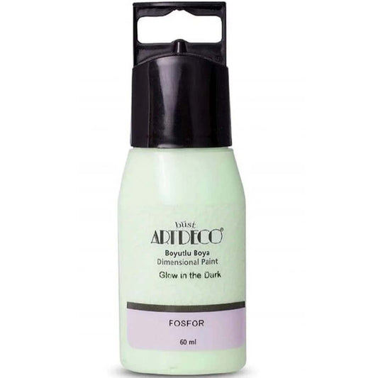 Artdeco Fosforlu Boyutlu Boya 60ml Naturel Yeşil 660