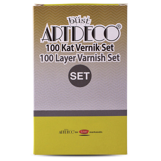 Artdeco 100 Kat Vernik Seti