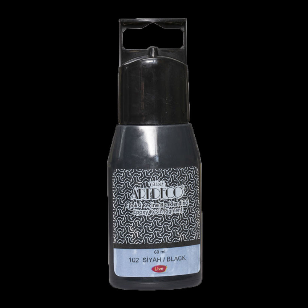 Artdeco Epoksi Reçine Renklendirici 60ml Siyah 102