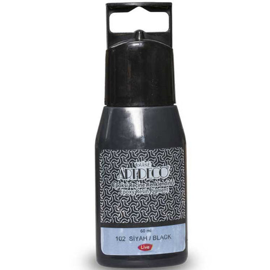 Artdeco Epoksi Reçine Renklendirici 60ml Siyah 102