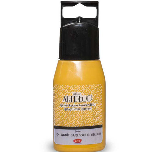 Artdeco Epoksi Reçine Renklendirici 60ml Oksit Sarı 104