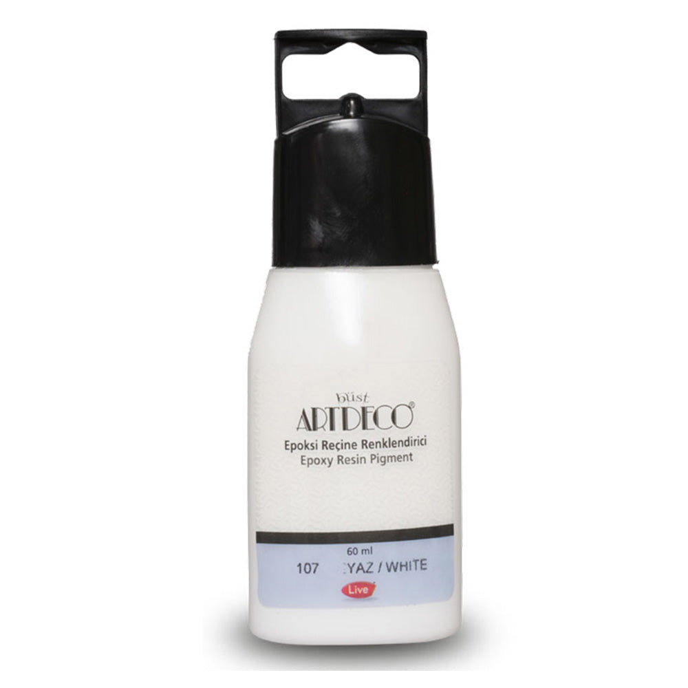 Artdeco Epoksi Reçine Renklendirici 60ml Beyaz 107