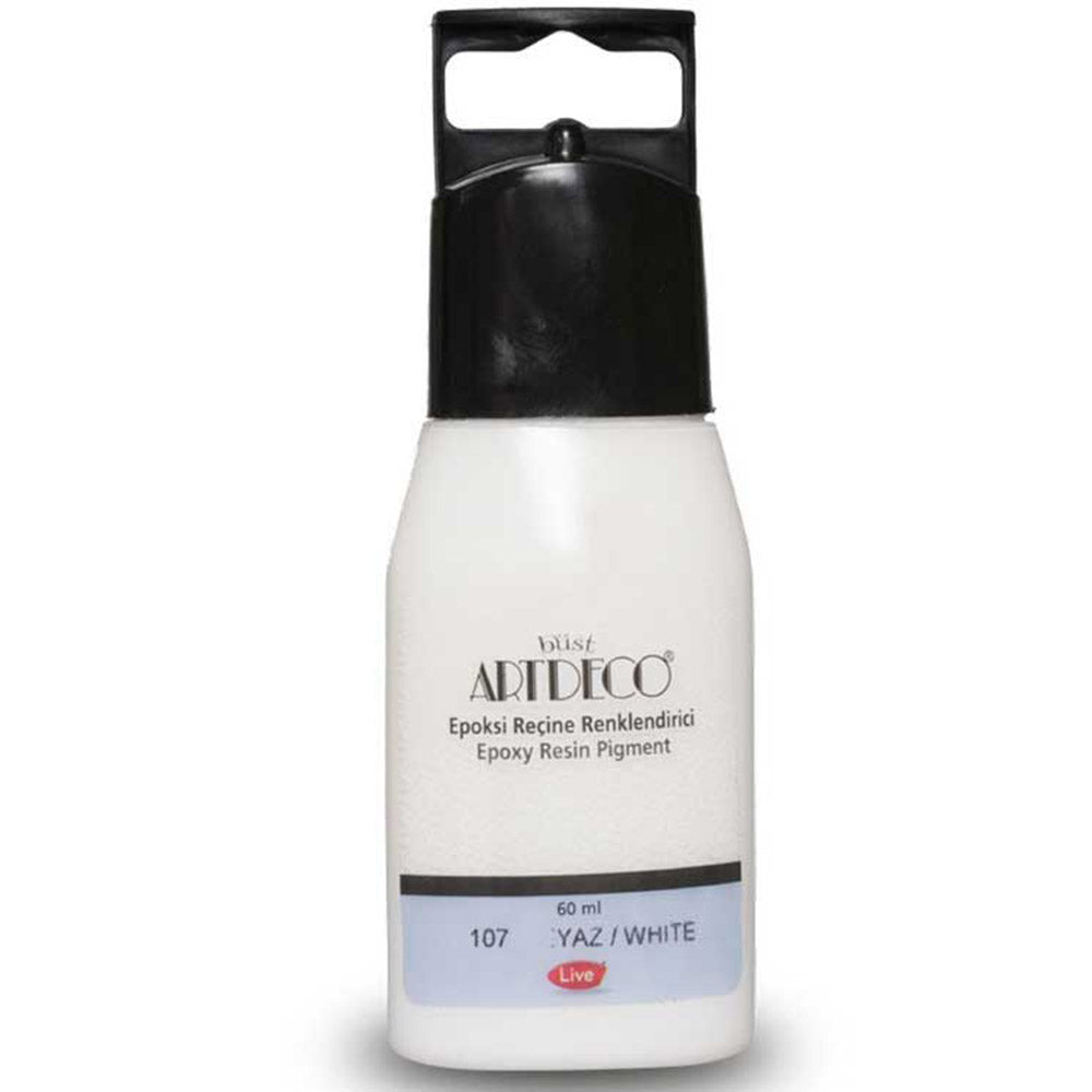 Artdeco Epoksi Reçine Renklendirici 60ml Beyaz 107