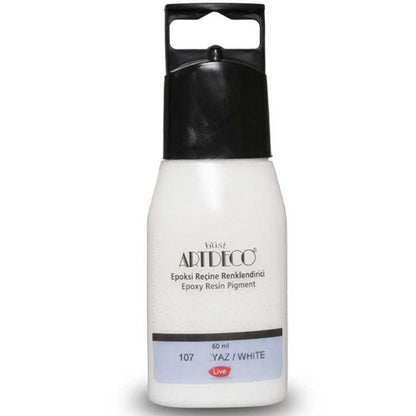 Artdeco Epoksi Reçine Renklendirici 60ml Beyaz 107